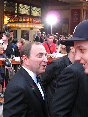NHL Commisioner Gary Bettman in 2007.