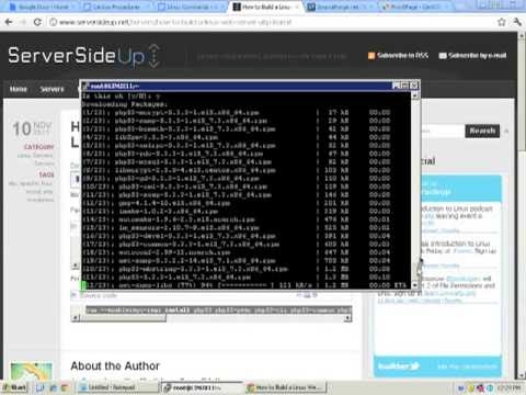 VIDEO : how to set up a linux web server - in this podcast, we discuss on how to build ain this podcast, we discuss on how to build alinuxweb server with centos 5 server, apache, mysql and php. part 1 of 2 class ...
