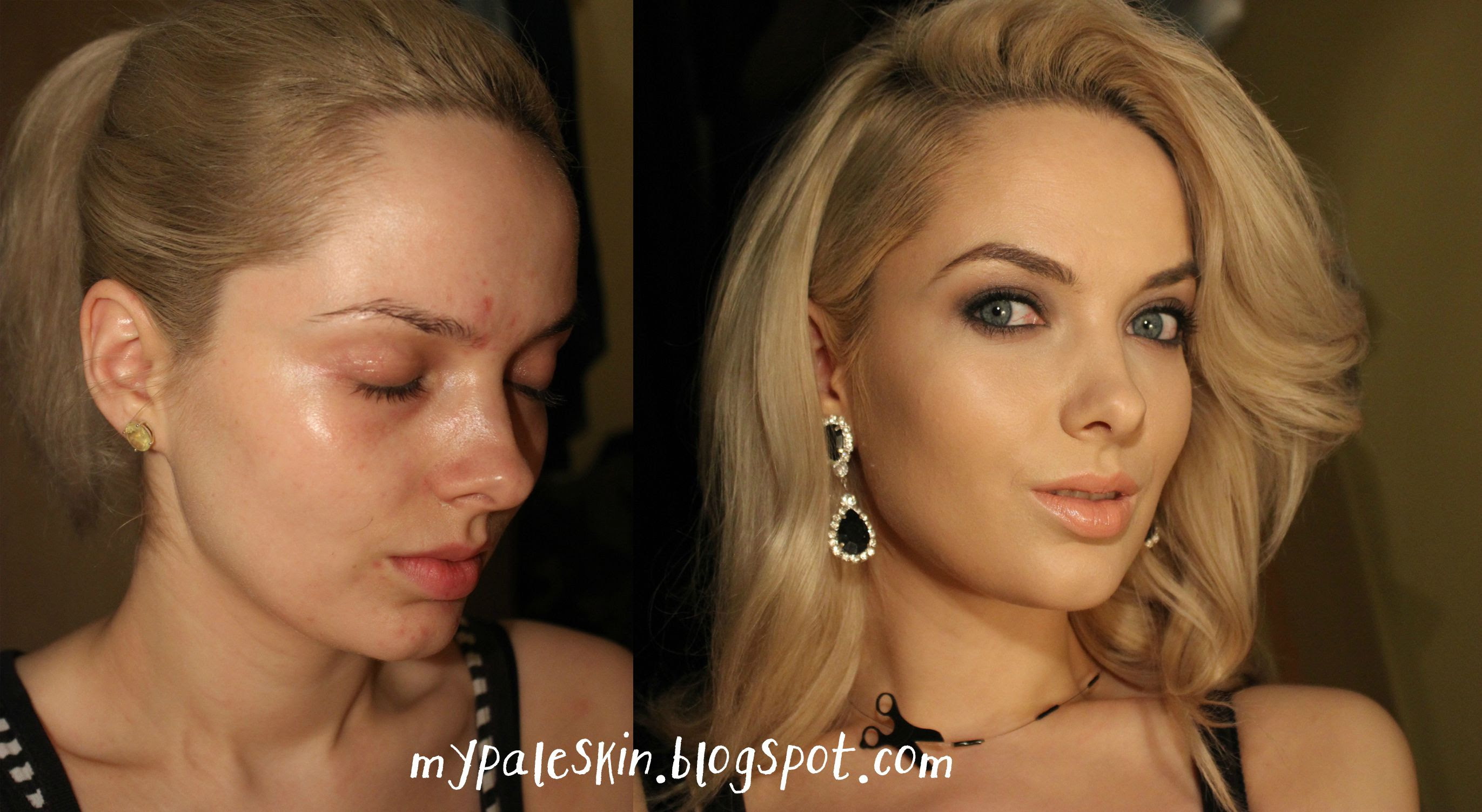 m dorsum amongst some other Margot Robbie Inspired Tutorial [Tutorial] Full tutorial for my Pale Girl Contouring 2.0 Smokey Eye Edition. (Inspired yesteryear Margot Robbie)