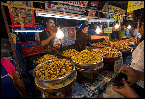 takes house every twelvemonth closed to Chinese New Year's Day Best Destinations should to visiting in Bangkok Thailand : Chalong Temple Fair