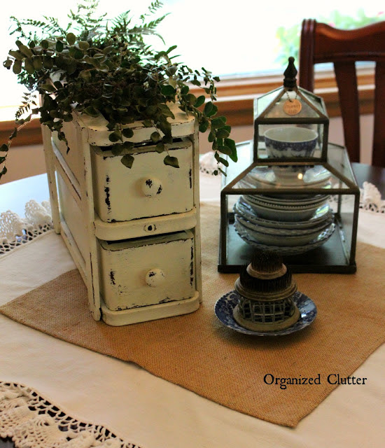 repurposed sewing drawers