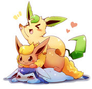 ポケモン ブースター リーフィア Pixiv年鑑 B