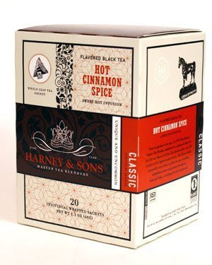 Harney & Sons Fine Teas Hot Cinnamon Spice - 20 Wrapped Sachets On Sale