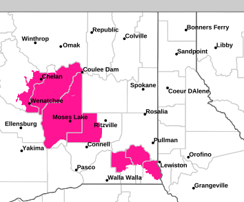 Spokane Watches, Warnings & Advisories