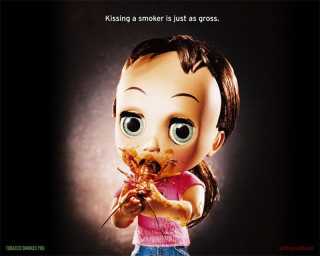 Very Disturbing Print Advertising