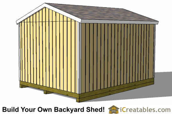 12x16 shed plans gable shed storage shed plans