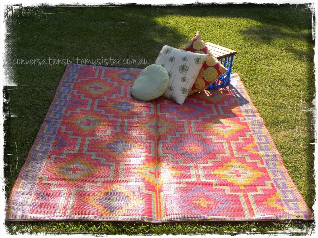 Recycled Plastic Rugs conversations with my sister Recycled Plastic Rugs conversations with my sister