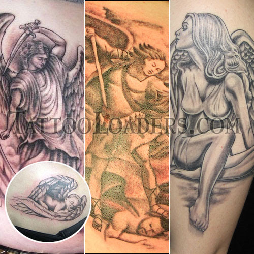 What is your definition of gurdian angel tattoos and how does your look.