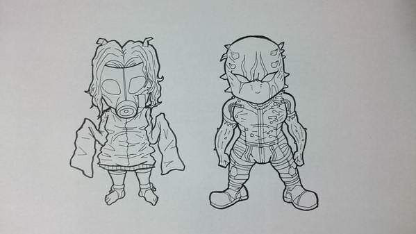 Sdキャラクターで描かれたmgsv Tppのキャラクターが可愛い