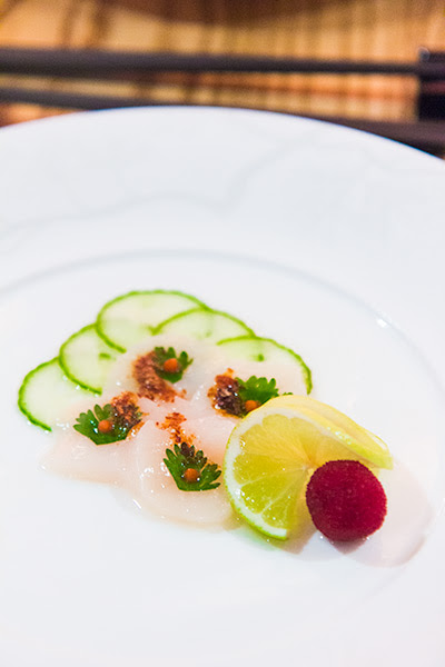 Nobu Melbourne Omakase Scallops with Chili Salt