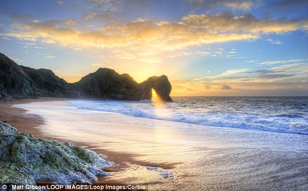 Fears: Locals have been campaigning against the wind farm and tourism chiefs have predicted a 14 per cent drop in visitors if it goes ahead