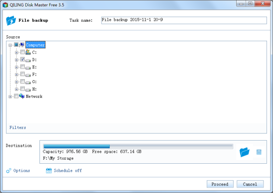 Qiling Disk Master Free ダウンロードしてインストールします Windows