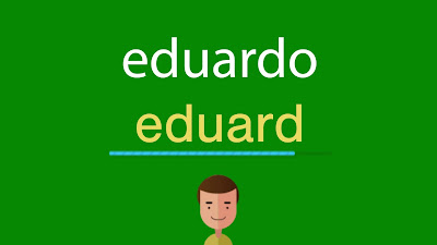 Como Se Escribe Eduardo En Ingles