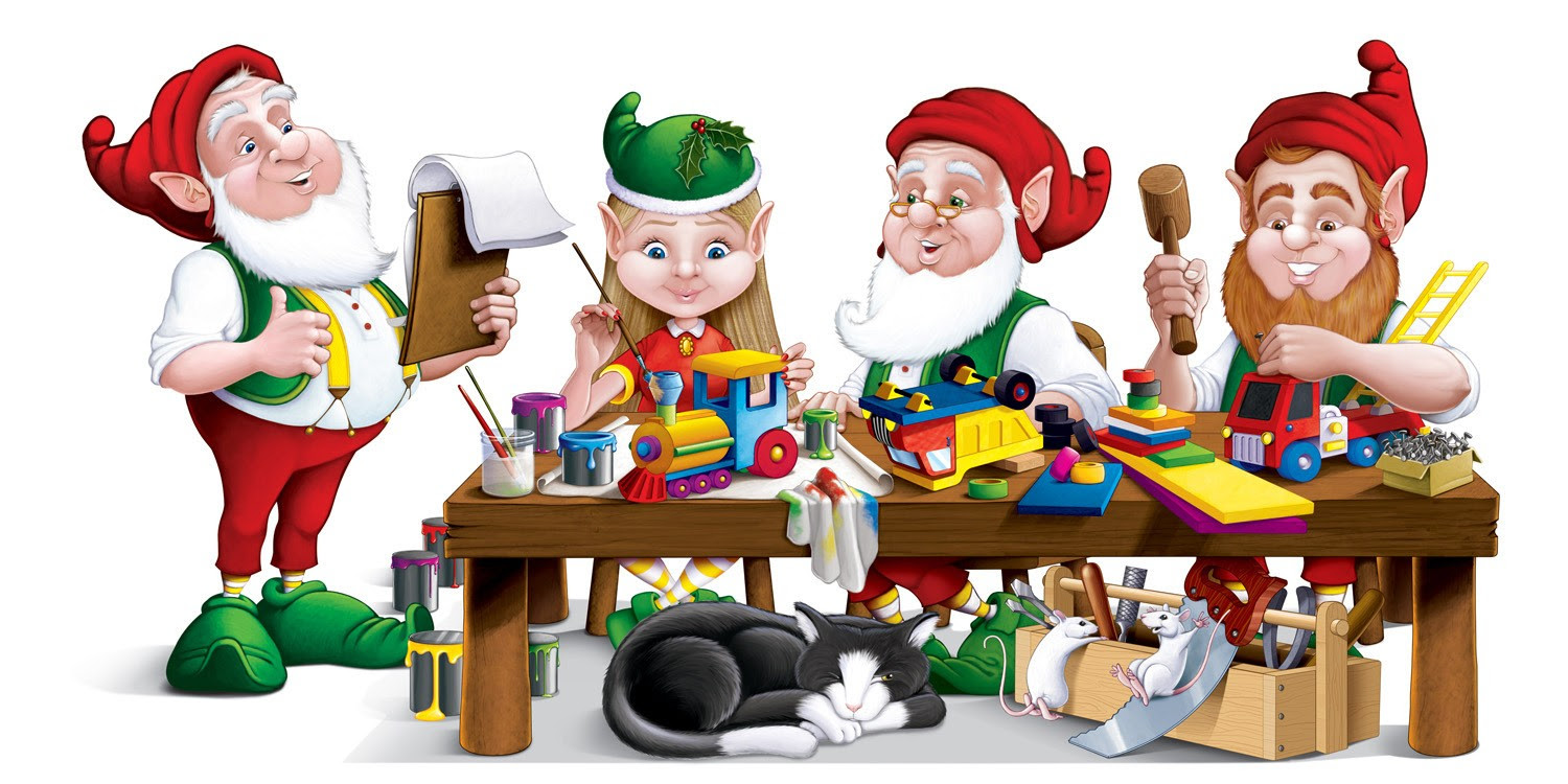 Image result for elves saanta