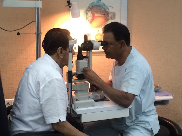 Prime Minister of Mauritius, Sri Anerood Jugnauth gets treated at Maxivision Super Specialty Eye Hospital