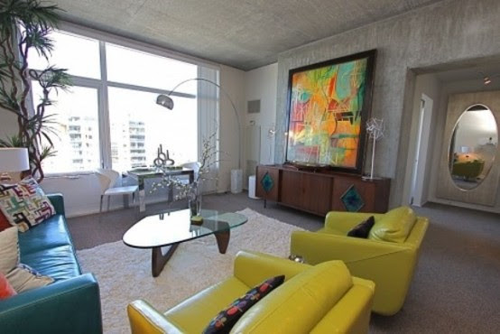 Stylish Mid Century Living Rooms Stylish Mid Century Living Rooms
