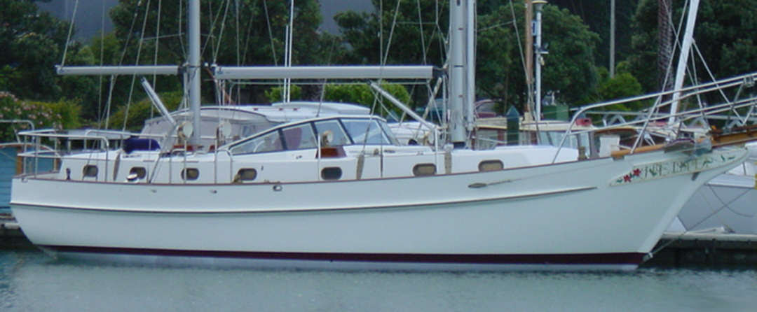Boat plan Centennial Spray 38 steel and wood sail boat