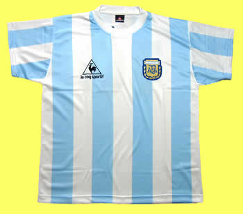 アルゼンチン代表 1986ワールドカップ優勝 １０ Maradona サッカー ユニフォーム マラドーナ