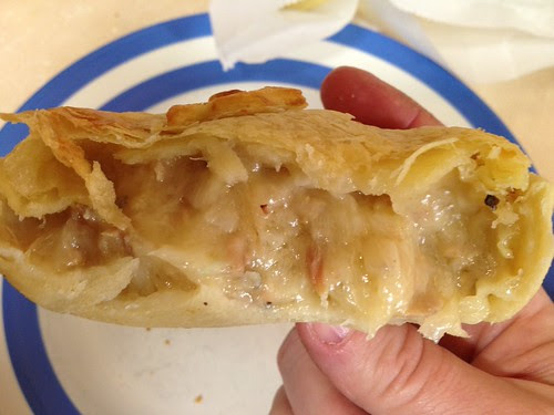 Inside Tuna Mornay Pie