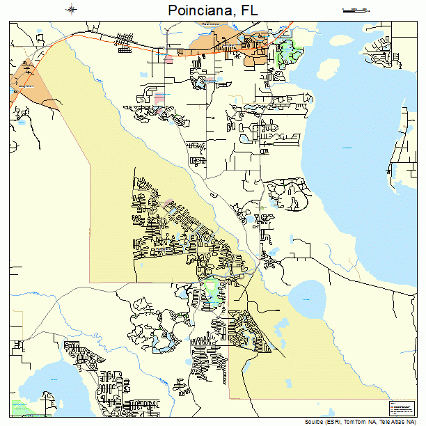 Map Of Poinciana Florida 2018