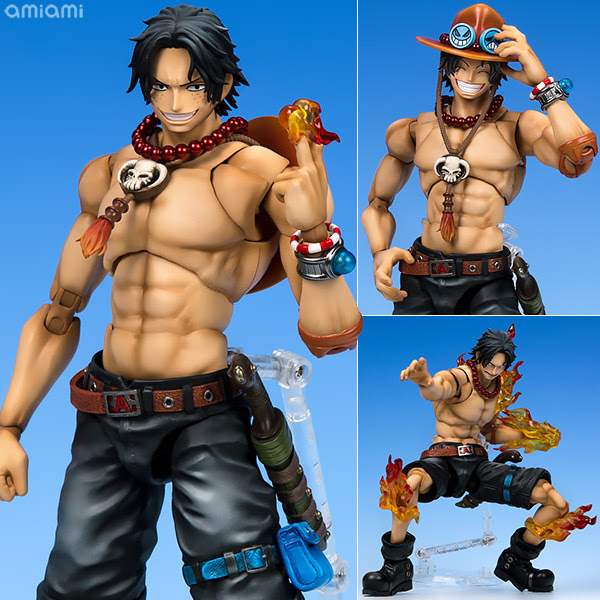 ワンピース ヴァリアブルアクションヒーローズdx ポートガス D エース 1 8 アクションフィギュア メガハウス より発売 トイゲット Toy Get 美少女フィギュアおもちゃ安値で予約