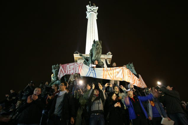 This Is How Hungarians Are Protesting Against Proposed Internet Tax