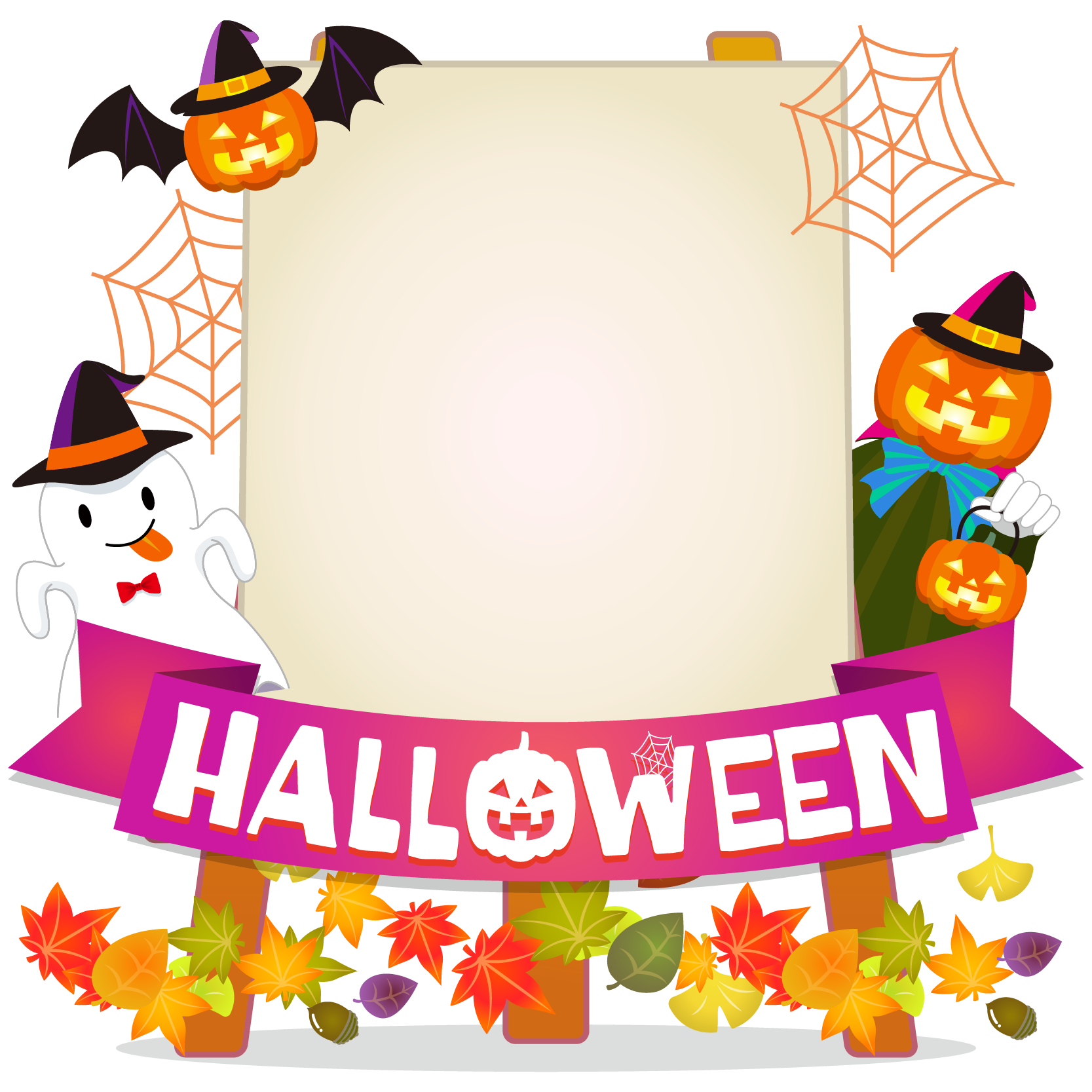 99以上 ハロウィン イラスト 枠 ただ素晴らしい花