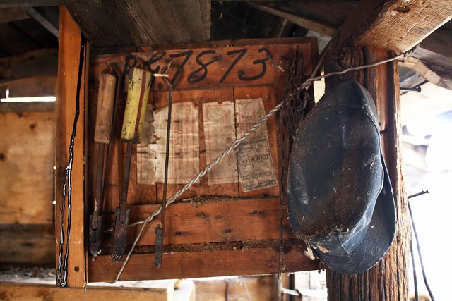 Fred J. Bell's train and Outboard Motor receipts