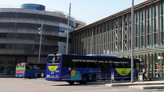 Marseille coach station (1 June)