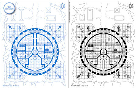0one's Blueprints: Giant Fortress - 0one Games | 0one's ...