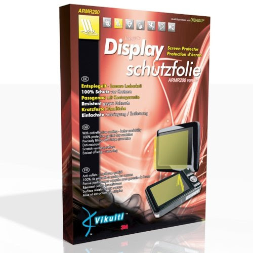 Vikuiti ARMR200 Film de protection écran pour Canon EOS-1D Mark III - QUALITÉ SUPÉRIEURE (anti-reflets double, résistant aux éraflures, montage sans bulles)
