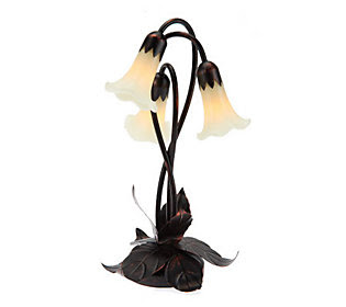 Home Reflections Sculpted Floral Flameless Wax Candleholder — QVC.