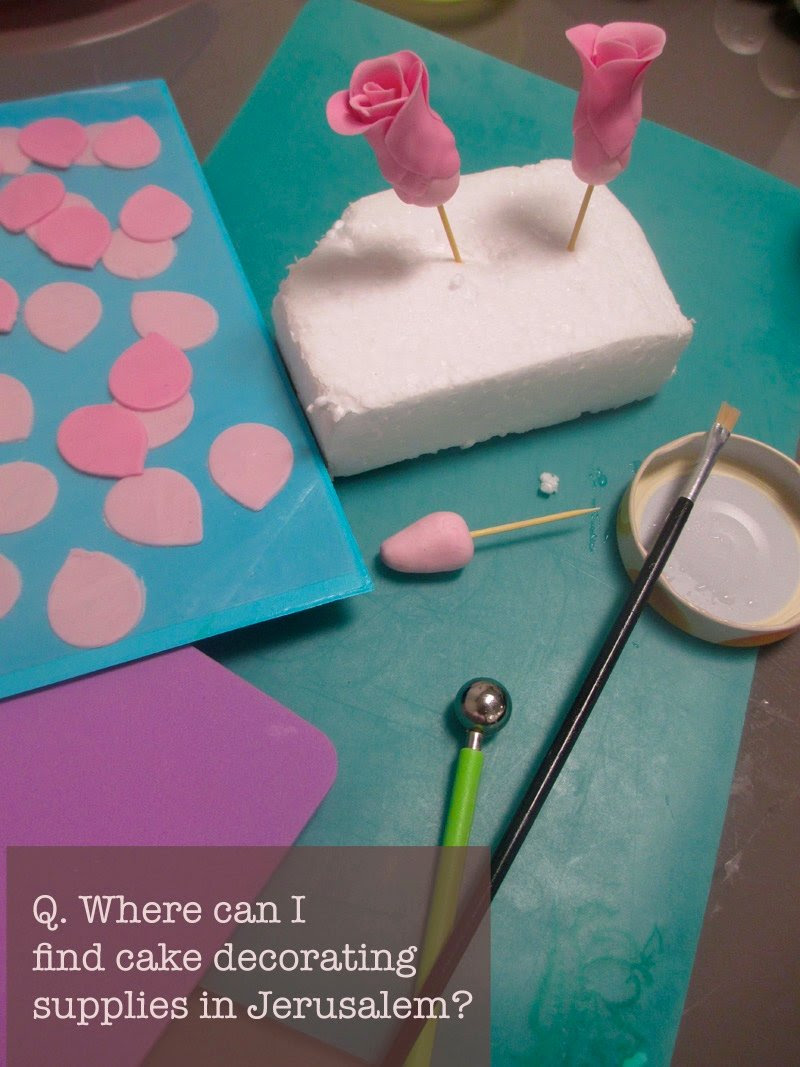 Where To Get Cake Decorating Supplies Jerusalem Cake Design