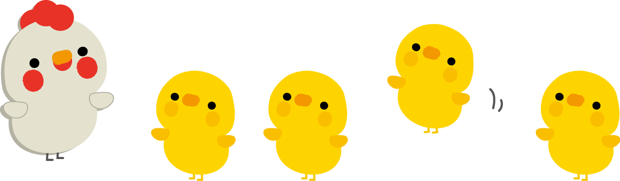 かわいいイラスト 無料イラスト フリー素材 ひよこ