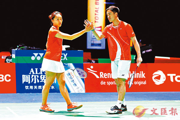 鄧謝配晉世錦賽八強 有望再奪牌 - 香港文匯報