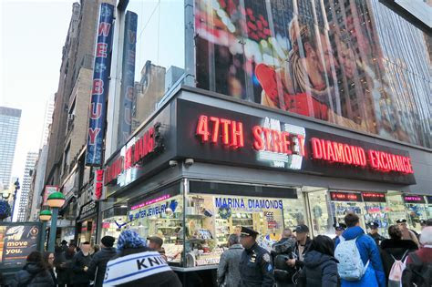 A beautiful example of an irradiated diamond: NYC Diamond District: Best Stores and Engagement Ring Secrets