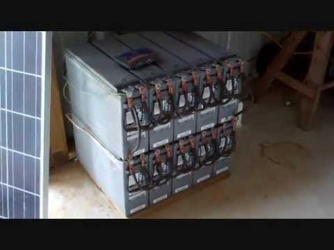 My Solar Power Setup - YouTube