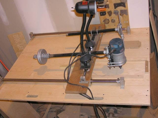 Free Carving Duplicator Plans Carving Duplicator Homemade DIY side arm 