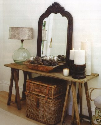 lainemarie:

yellowdoor:interior divine: Console tables

