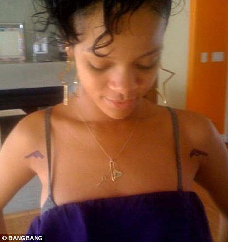 rihanna. Secret weapon: Rihanna unveils