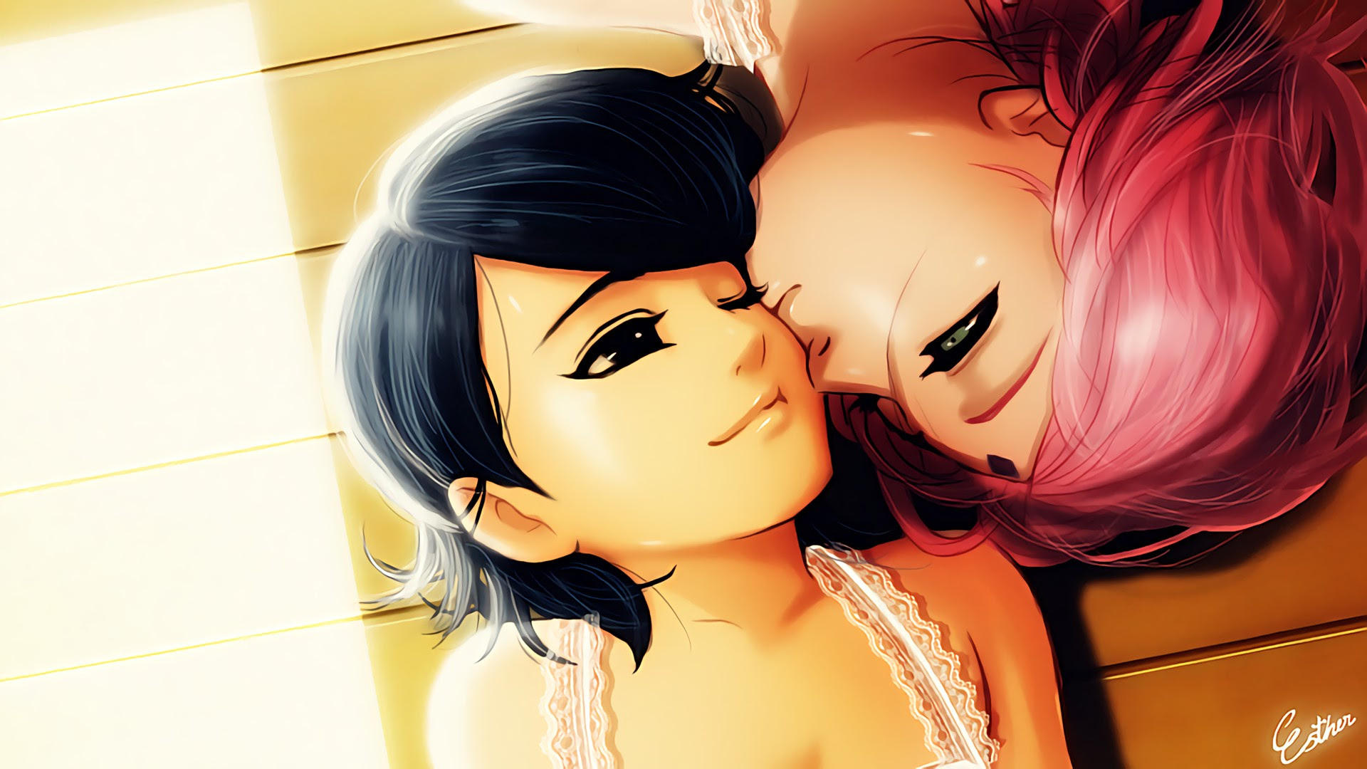 Kiss Anime Girls Wallpapers | HD Wallpapers | ID #17338