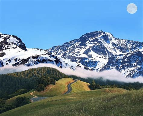 photo mountain landscape scenery  image