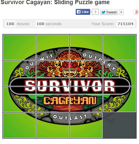 I Remade The Sliding Puzzle Featured In Last Night S Immunity Let S See Your Best Times Survivor