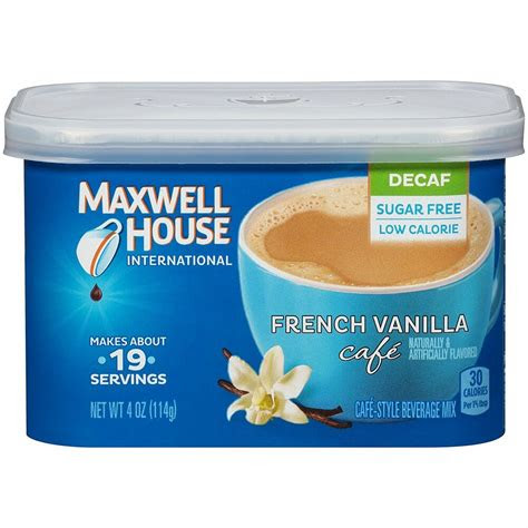 After starting with one little store in seattle, the coffee gian. Maxwell House International CafÃ© Flavored Instant Coffee