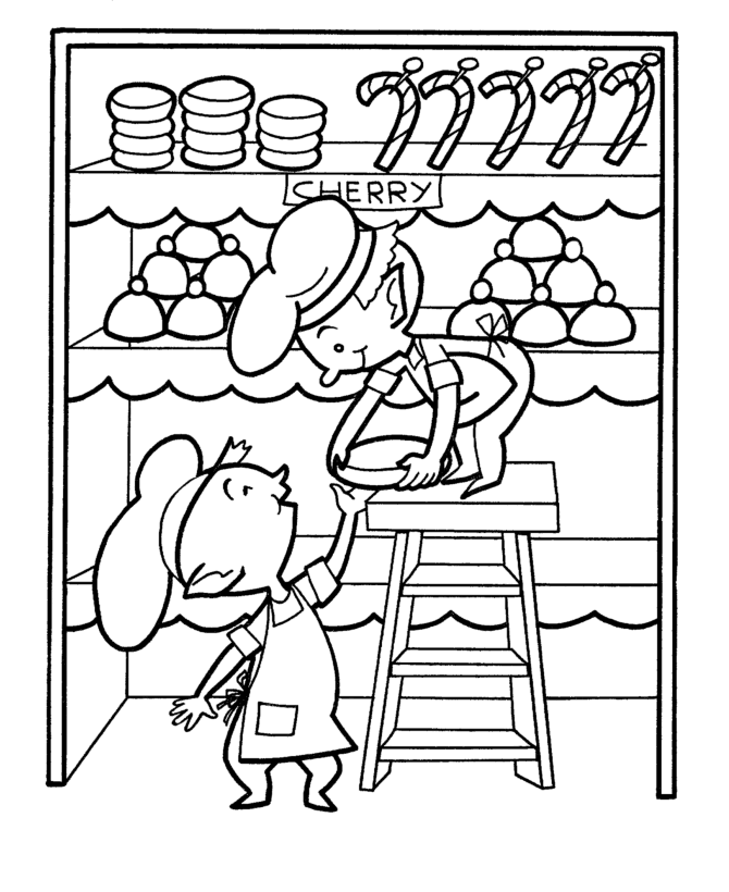 Free Christmas Elves Coloring Pages Download Free Clip Art Free Clip Art On Clipart Library