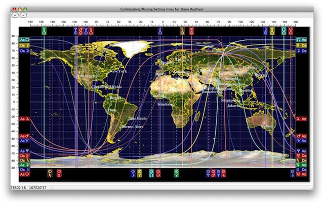 Using Astrocartography to Determine the Best Place to Live ...