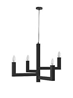 Black&White Lámpara De Suspensión Tugger Negro