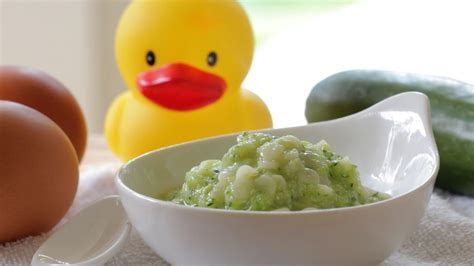 egg yolk baby recipe pastina  zucchini