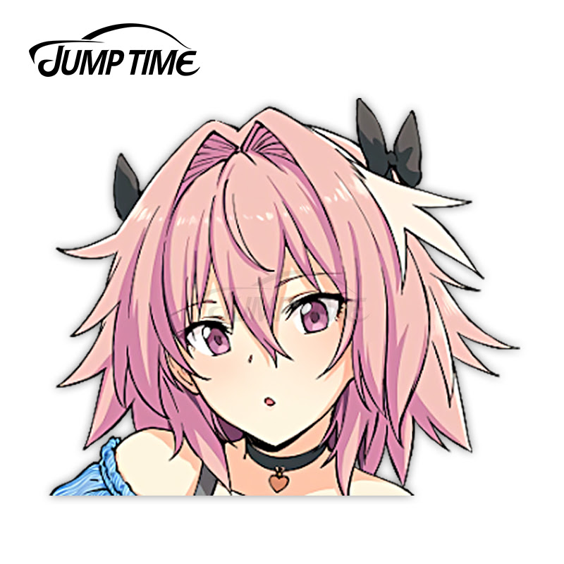 Jump Time Fate Black 3 8 5 Vinyl Decal Car Stickers Cover Aliexpress