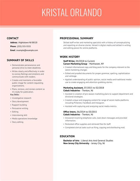 Copying and pasting information on a computer represents an easy way to save time. 2021 Best Professional Writer Resume Example | MyPerfectResume